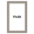 thumbnail image 1 of 17x30 Frame Grey Real Wood Picture Frame Width 2.75 Inches | Interior Frame Depth 0.5 Inches |, 1 of 8