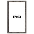 thumbnail image 1 of 17x31 Frame Black-Brown Medieval Solid Wood Picture Frame | 1.5 Inch Moulding Width | Gotham, 1 of 8