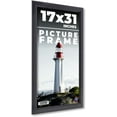 thumbnail image 1 of 17x31 Frame Black Passaggi Solid Wood Picture Frame Width 1.5 Inches | Interior Depth 0.5 Inches |, 1 of 8