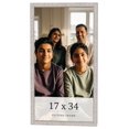 thumbnail image 1 of 17x34 Frame White Real Wood Picture Frame Width 0.75 inches | Interior Frame Depth 0.5 inches |, 1 of 8