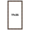 thumbnail image 1 of 17x35 Frame Gold Real Wood Picture Frame Width 1.5 inches | Interior Frame Depth 0.5 inches |, 1 of 8