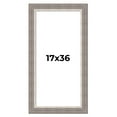 thumbnail image 1 of 17x36 Frame Grey Real Wood Picture Frame Width 2.75 Inches | Interior Frame Depth 0.5 Inches |, 1 of 8
