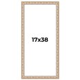 thumbnail image 1 of 17x38 Frame White Real Wood Picture Frame Width 1.5 inches | Interior Frame Depth 0.5 inches |, 1 of 8