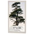 thumbnail image 1 of 17x38 Frame White Wheat Solid Wood Picture Frame | Moulding Width 0.75 Inches | Interior Depth 0.5, 1 of 8