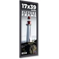 thumbnail image 1 of 17x39 Frame Black Passaggi Solid Wood Picture Frame Width 1.5 Inches | Interior Depth 0.5 Inches |, 1 of 8