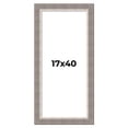 thumbnail image 1 of 17x40 Frame Grey Real Wood Picture Frame Width 2.75 Inches | Interior Frame Depth 0.5 Inches |, 1 of 8