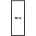 thumbnail image 1 of 17x47 Frame Black Real Wood Picture Frame Width 1.25 inches | Interior Frame Depth 0.5 inches |, 1 of 8