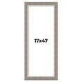 thumbnail image 1 of 17x47 Frame Grey Real Wood Picture Frame Width 2.75 Inches | Interior Frame Depth 0.5 Inches |, 1 of 8