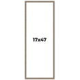 thumbnail image 1 of 17x47 Frame Silver Versailles Ornate Solid Wood Picture Frame | 1 Inch Moulding Width | Interior, 1 of 8