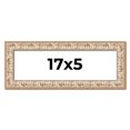 thumbnail image 1 of 17x5 Frame White Real Wood Picture Frame Width 1.5 inches | Interior Frame Depth 0.5 inches |, 1 of 8