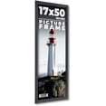 thumbnail image 1 of 17x50 Frame Black Passaggi Solid Wood Picture Frame Width 1.5 Inches | Interior Depth 0.5 Inches |, 1 of 8