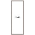 thumbnail image 1 of 17x50 Frame Grey Real Wood Picture Frame Width 1.25 inches | Interior Frame Depth 0.5 inches | Hans, 1 of 8