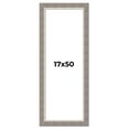 thumbnail image 1 of 17x50 Frame Grey Real Wood Picture Frame Width 2.75 Inches | Interior Frame Depth 0.5 Inches |, 1 of 8