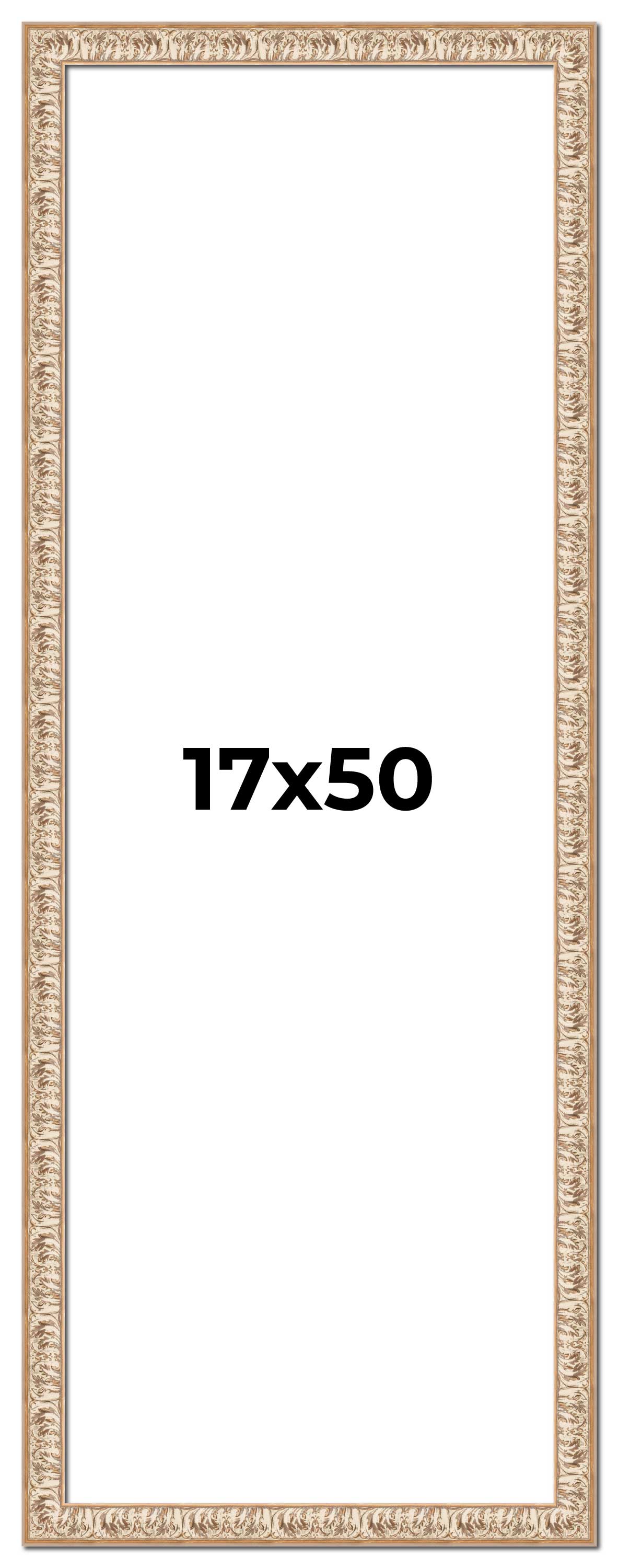 17x50 Frame White Real Wood Picture Frame Width 1.5 inches | Interior ...