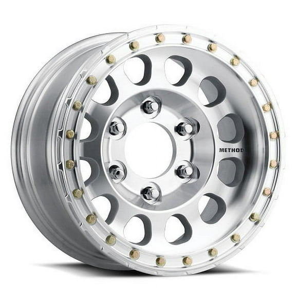 17x6.5 Method MR103 Buggy BEADLOCK Raw Machined Wheel 5x205 (-19mm)