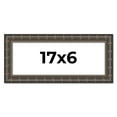 thumbnail image 1 of 17x6 Frame Black Bamboo Solid Wood Picture Frame Width 1.5 Inches | Interior Frame Depth 0.5 Inches, 1 of 8