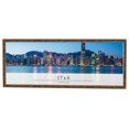 thumbnail image 1 of 17x6 Frame Gold Kingsley Distressed Solid Wood Picture Frame Width 0.75 Inches | Interior Frame, 1 of 8