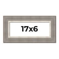 thumbnail image 1 of 17x6 Frame Grey Real Wood Picture Frame Width 2.75 Inches | Interior Frame Depth 0.5 Inches | Linus, 1 of 8