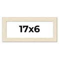 thumbnail image 1 of 17x6 Frame White Real Wood Picture Frame Width 1.5 inches | Interior Frame Depth 0.5 inches | Barn, 1 of 8