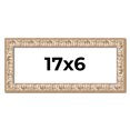 thumbnail image 1 of 17x6 Frame White Real Wood Picture Frame Width 1.5 inches | Interior Frame Depth 0.5 inches |, 1 of 8