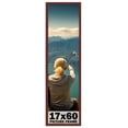 thumbnail image 1 of 17x60 Brown Picture Frame - Modern Photo Frame with UV Acrylic Shatter Guard Front, Acid Free Foam, 1 of 8