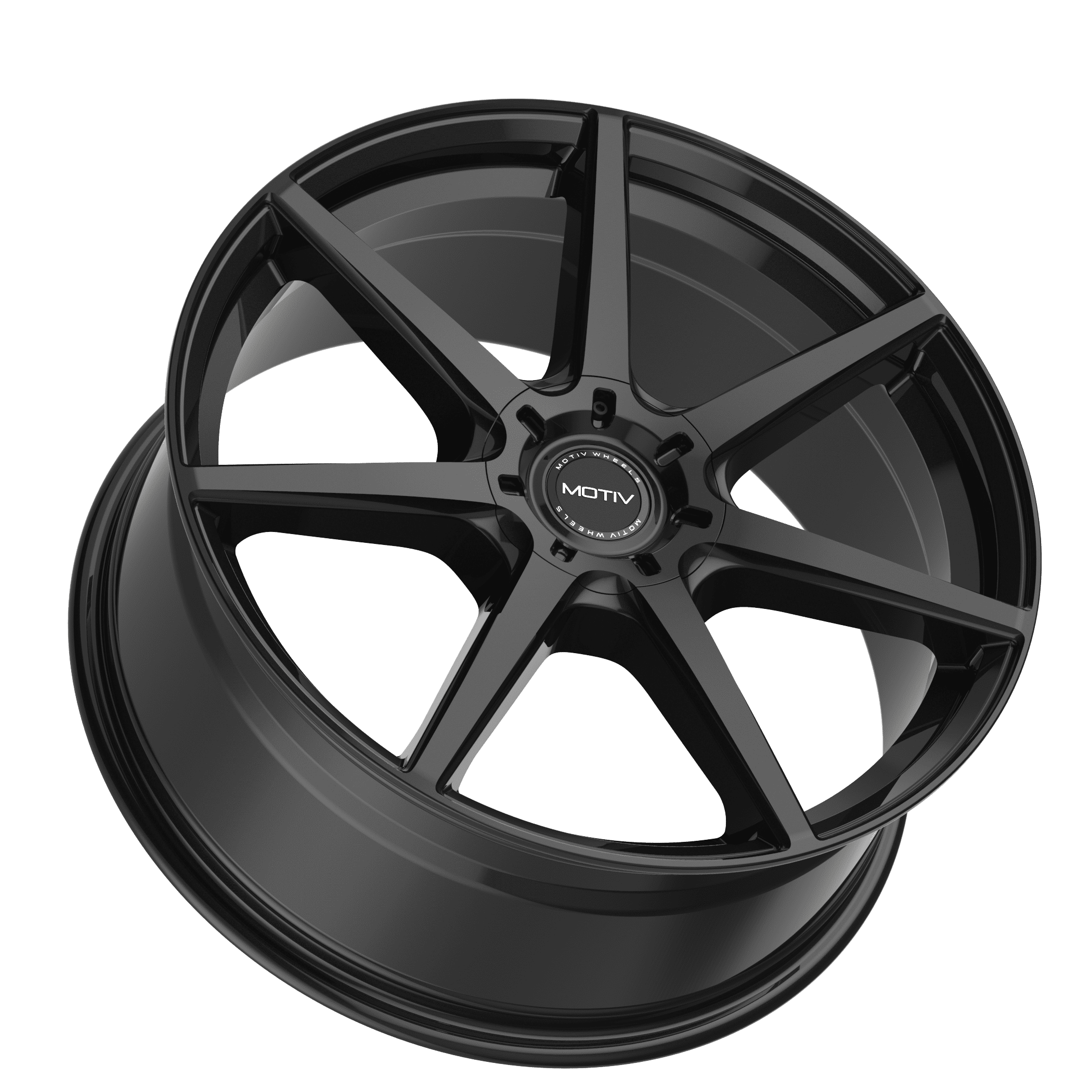 17x7.5 Motiv 432B Rigor Black Wheel 5x100/5x4.5 (40mm)