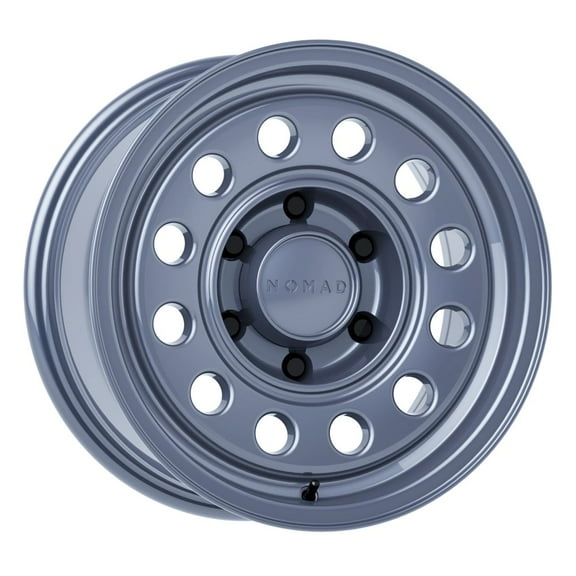 17x7.5 Nomad Wheels N501UG Convoy Utility Gray Wheel 6x130 (50mm)