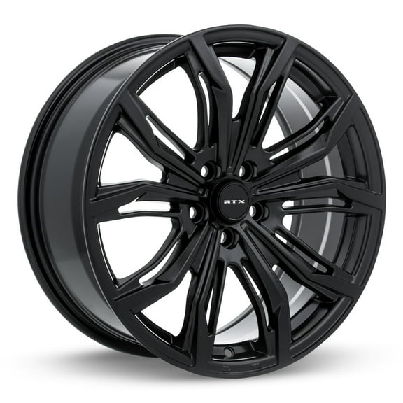 17x7.5 RTX Black Widow Satin Black Wheel 5x120 (35mm)