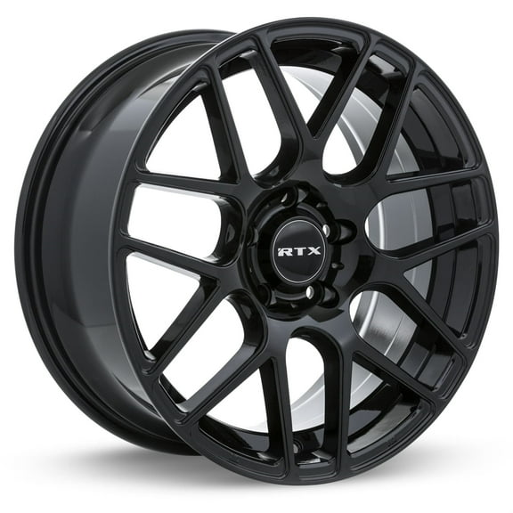 17x7.5 RTX Envy Gloss Black Wheel 5x112 (38mm)