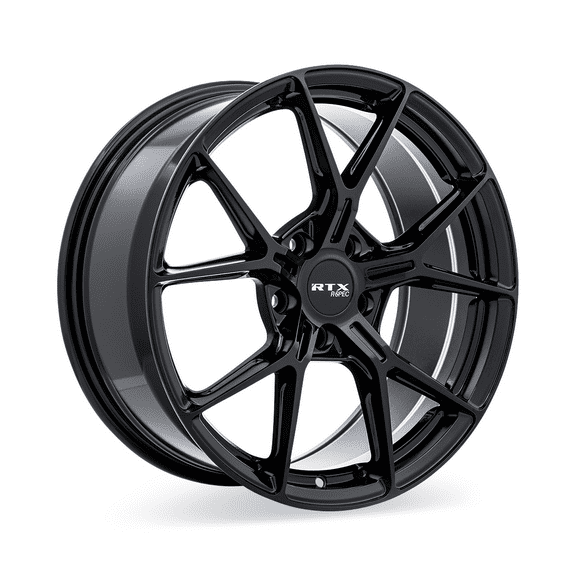 17x7.5 RTX RS01 Gloss Black Wheel 5x100 (38mm)