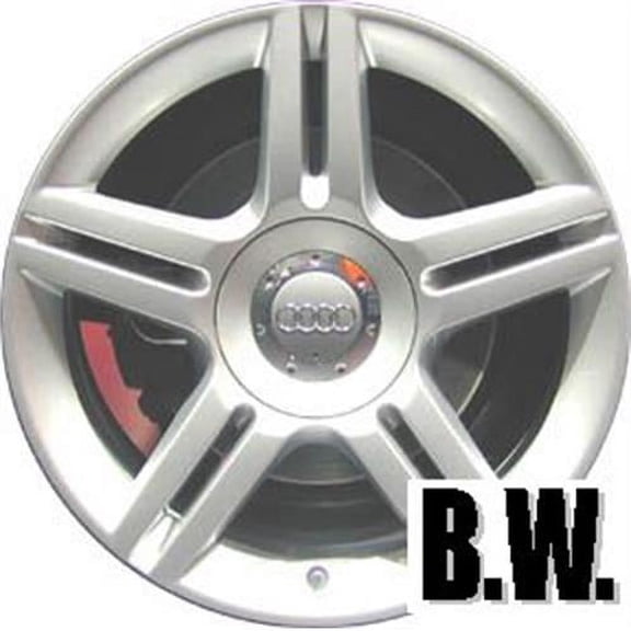 17x7.5 in Wheel for AUDI A4 2005-2011 SILVER Reconditioned Aluminum Rim