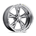 thumbnail image 1 of 17x7 American Racing VN405 CUSTOM TORQ THRUST Polished Wheel 5x4.75 (20mm), 1 of 2