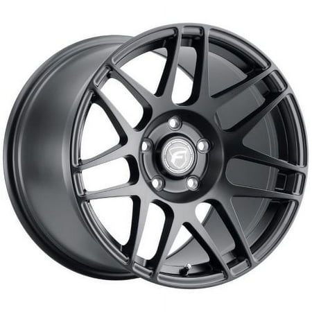 17x7 Forgestar F172 F14 Drag Satin Black Wheel 5x4.5 (6mm)