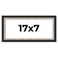 thumbnail image 1 of 17x7 Frame Silver Real Wood Picture Frame Width 1.25 Inches | Interior Frame Depth 0.75 Inches |, 1 of 8