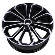 17x7 Inch Machined Black Alloy Wheel Rim For Toyota Corolla 2014 2015 2016