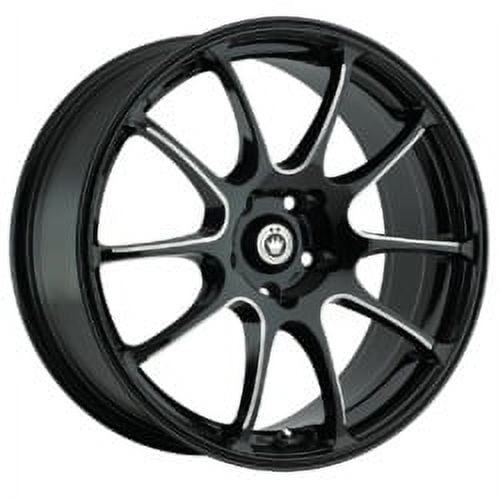 1 Konig 17x7 4X100 +40 24B Illusion A172334 Wheel Rim