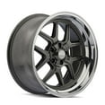 thumbnail image 1 of 17x7 Ridler 610 Grey/Polished Lip Wheel 5x4.75 (0mm), 1 of 3
