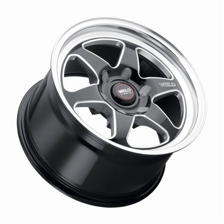 Weld Racing S15677084P00 Weld 17X7, Ventura 6 Drag, 6x139.7