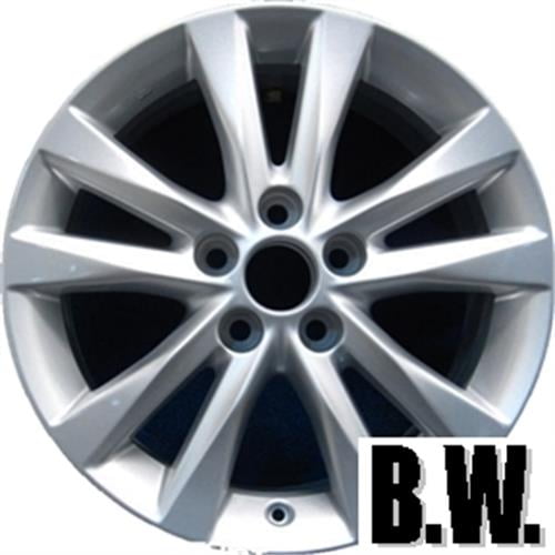 17x7 in Wheel for LEXUS ES350 2010-2012 Silver Reconditioned Aluminum Rim