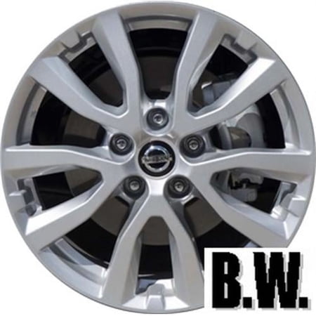 17x7 in Wheel for Nissan QASHQAI 2020 Silver Reconditioned Aluminum Rim
