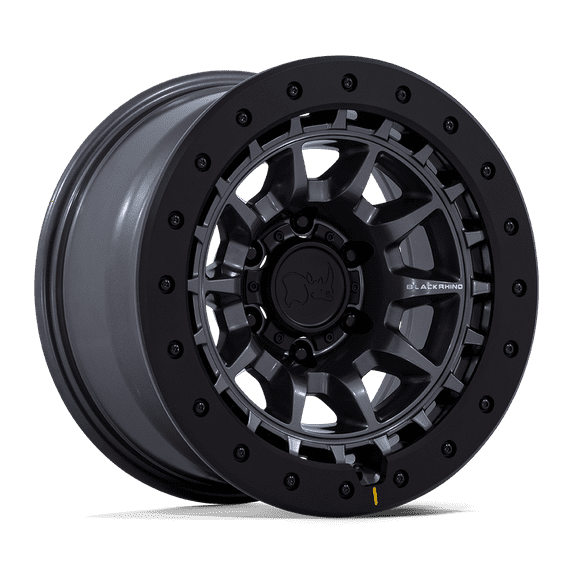 Black Rhino Wheels - Tusk - Cast Aluminum, Matte Gunmetal, 17X8.5, 6X135, -10mm, 194933340286