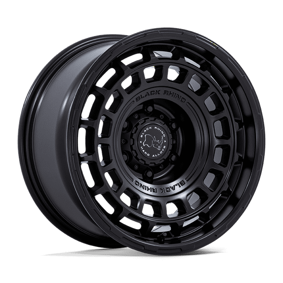 17x8.5 Black Rhino BR024 Awol Matte Black Wheel 5x4.5 (25mm)
