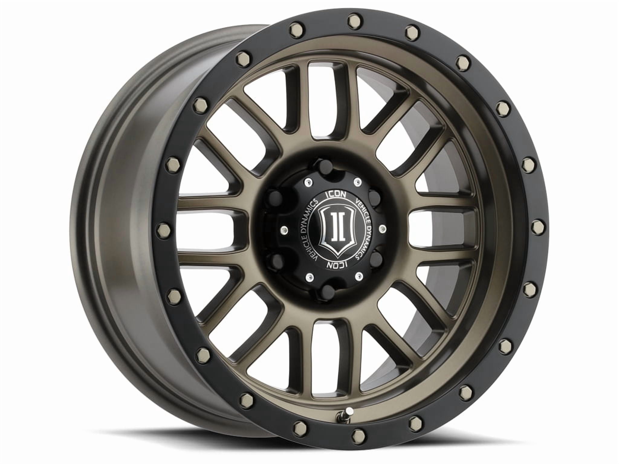 Icon Alloys Alpha Bronze Wheels/Rims 17x8.5, 5x5 (0mm) for 2010-2015 ...