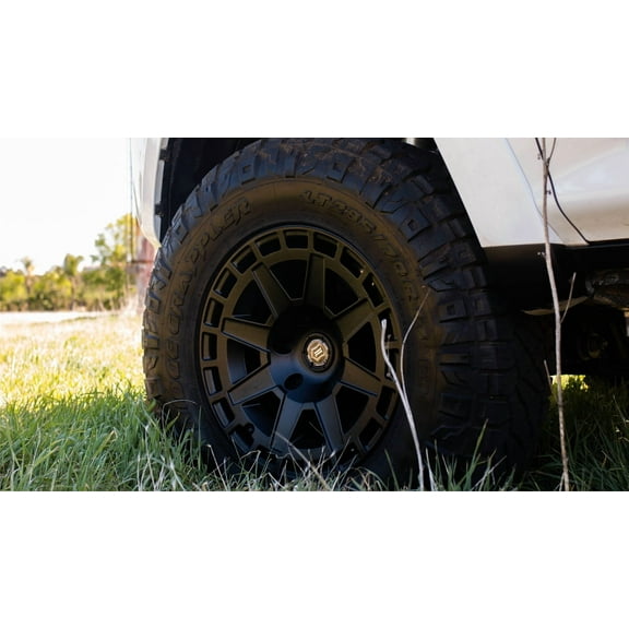 ICON Alloys Compass, Satin Black, 17 x 8.5 / 6 x 135, 6mm Offset, 5" BS