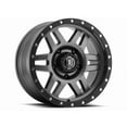 thumbnail image 1 of ICON Alloys Six Speed, Gun Metal, 17 x 8.5 / 5 x 150, 25mm Offset, 5.75" BS, 1 of 2