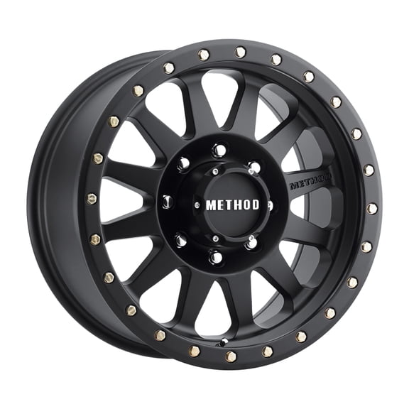 Method Race mr304 double standard 17x8.5 8x165.1 0et 130.81mm matte black wheel