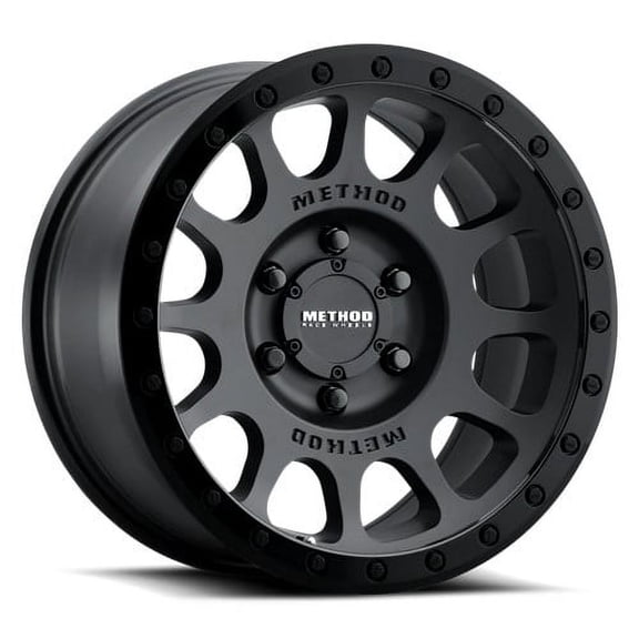 17x8.5 Method MR305 NV Matte Black w/ Gloss Black Lip Wheel 6x135 (0mm) Fits select: 2004-2023 FORD F150, 2003-2023 FORD EXPEDITION
