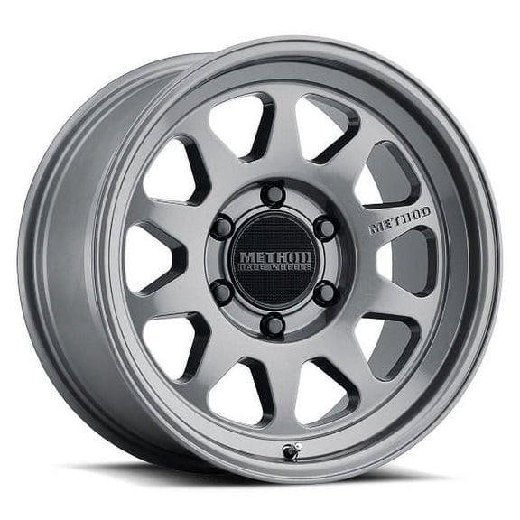 17x8.5 Method MR316 Gloss Titanium Wheel 6x5.5 (0mm) Fits select: 2000-2023 CHEVROLET SILVERADO, 1996-2023 TOYOTA TACOMA