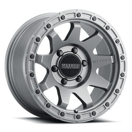 17x8.5 Method MR317 Titanium Wheel 6x120 (0mm)
