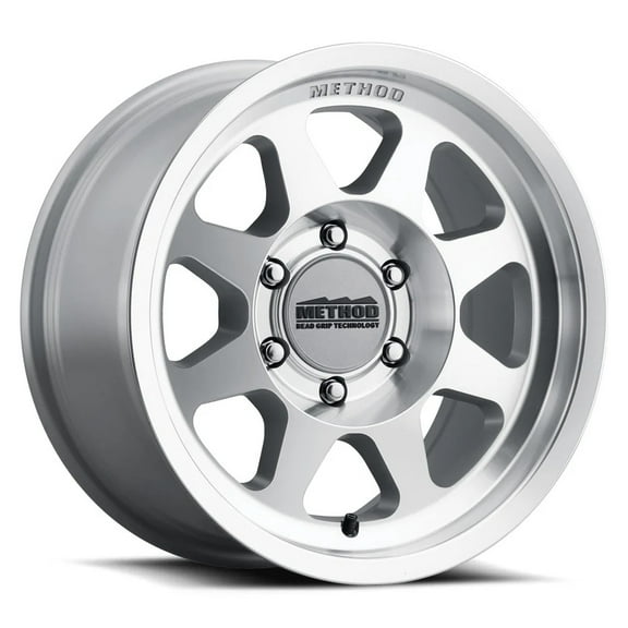 17x8.5 Method MR701 Bead Grip Machined - Clear Coat Wheel 6x5.5 (0mm)